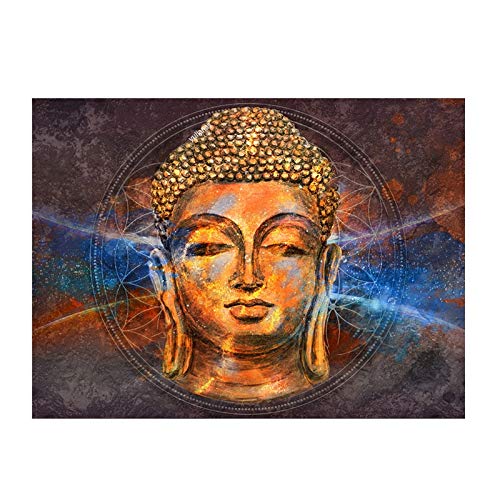 ATggqr Puzzle de 1000 Piezas para Adultos 50x75cm Cuadro de Buda de Arte Moderno Puzzle Educational Game Juegos de Rompecabezas para la Damilia