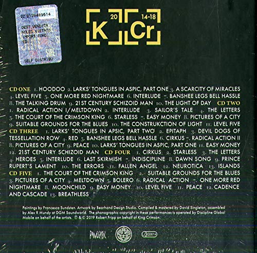 Audio Diary 2014-2018