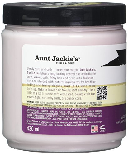 Aunt Jackie'S Curl La La Defining Curl Custard 15oz Jar (2 Pack) by Aunt Jackie's