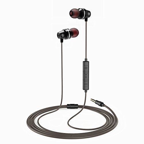 Auriculares, Auriculares con Micrófono, Auriculares In Ear Headphone Sonido Estéreo 3.5mm