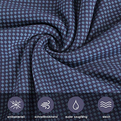 AUTFIT Toalla de Microfibra, Toalla de Deportiva, Toalla de Viaje Secado Rápido, Superabsorbente, Ultracompacta para Gimnasio, Fitness, Natación, Camping, Senderismo y Yoga