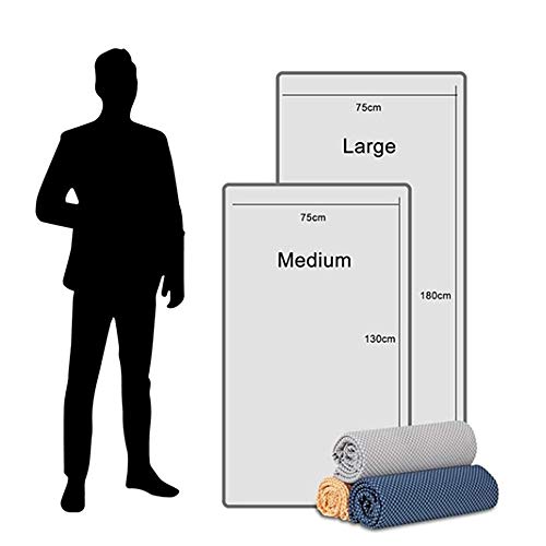 AUTFIT Toalla de Microfibra, Toalla de Deportiva, Toalla de Viaje Secado Rápido, Superabsorbente, Ultracompacta para Gimnasio, Fitness, Natación, Camping, Senderismo y Yoga