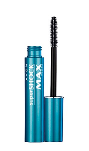 Avon Super Shock Max - Máscara de pestañas (resistente al agua), color negro