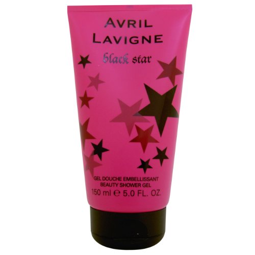 Avril Lavigne Negro Estrella Shower Gel Mujeres 150ml, 1er Pack (1 x 150 ml)