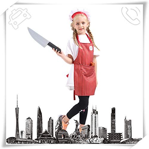 Avsvcb Cosplay Traje de Navidad para niños Carnicero Cosplay Halloween Novedad Regalo Disfraz de Terror casa de Juego Experiencia Profesional Juego