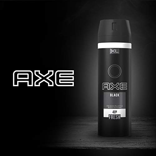 AXE Black - Desodorante Bodyspray para hombre, 48 horas de protección, 200 ml
