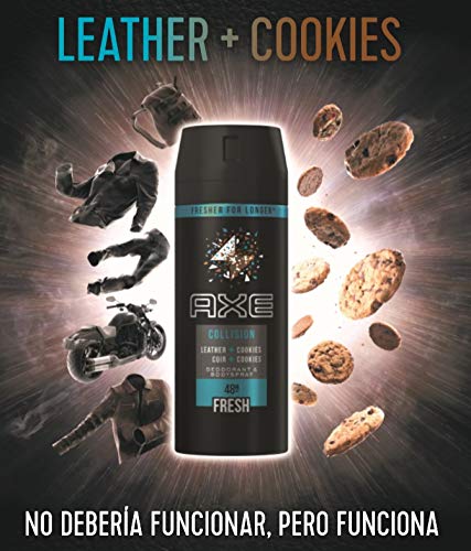 AXE Bodyspray Desodorante Leather and Cookies 200 ml - Pack de 6