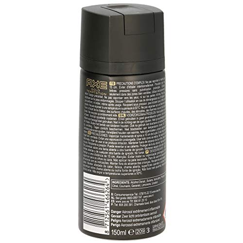 AXE desodorante gold temptation spray 150 ml