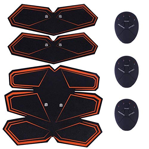 Aycpg Eléctrica pérdida Muscular Peso Que Adelgaza el Dispositivo de Entrenamiento Abdominal Estimulación Cuerpo Celulitis Ejercicio Relax Beige (Color : Beige)