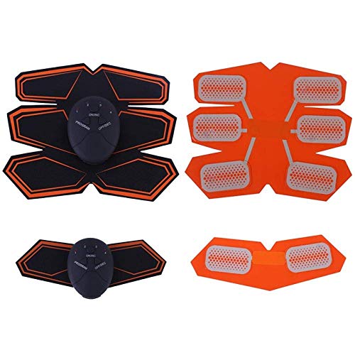 Aycpg Eléctrica pérdida Muscular Peso Que Adelgaza el Dispositivo de Entrenamiento Abdominal Estimulación Cuerpo Celulitis Ejercicio Relax Beige (Color : Beige)