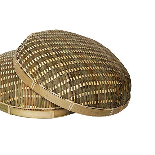 AZX Panera, Cestas de bambú para Pan, Almacenamiento de cestas para Frutas Verduras Hechas a Mano