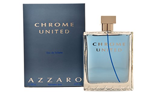Azzaro Chrome United Eau de Toilette Spray para él, 200 ml