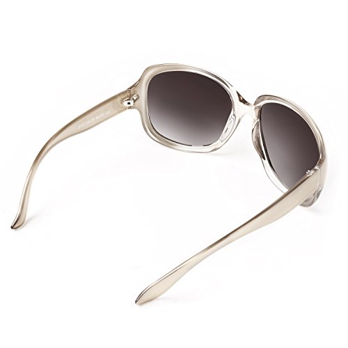 B BIDEN BLDEN Mujer Grande Gafas De Sol moda polarizadas gafas UV400 Protección Para Conducción GL3113-CHAMPAGNE