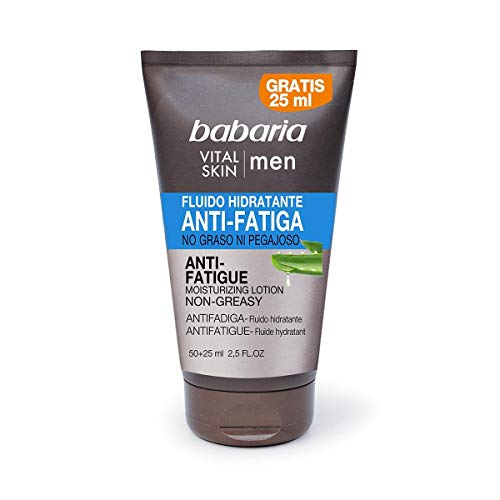 Babaria Fluido Facial Hidratante Anti-fatiga para Hombre - 50 gr