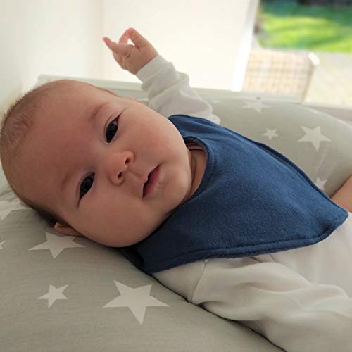 Baberos Bebe Babero Bandana triangulo - super absorbente y suave - para dentición saliva baba de bebés y niños