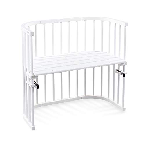 babybay Original - Cuna adosada con ventilación extra, color blanco