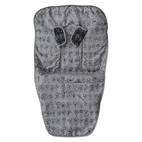 Babyline Childs - Colchoneta Grupo 0 con Capota y Cubrearnés de Regalo, Universal