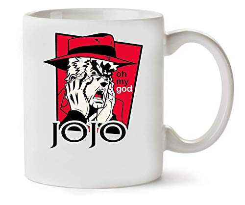 BakoIsland JoJo's Bizarre Adventure Oh My God Taza para Café y Té