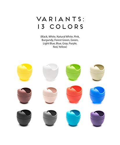 BALIBETOV Set de Mate de Silicona - Alternativa Moderna para Mate de Calabaza con Bombilla (Sorbete) para Yerba Mate - Facil de Limpiar, irrompible, BPA Free (Verde Militar)