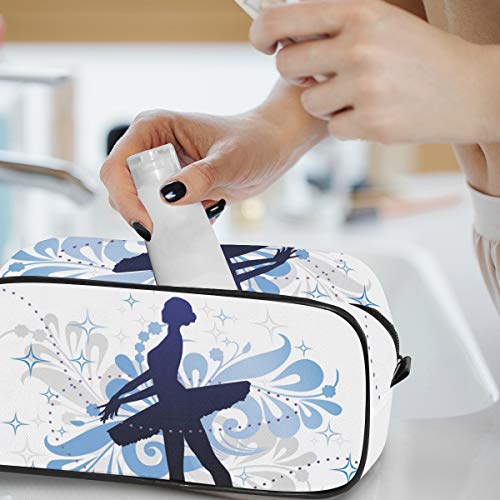 Ballet Dance Life Herramientas de almacenamiento portátiles Estuche de tren cosmético Monedero Bolsa de aseo de viaje Bolsa de maquillaje