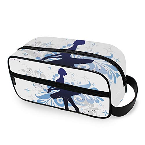 Ballet Dance Life Herramientas de almacenamiento portátiles Estuche de tren cosmético Monedero Bolsa de aseo de viaje Bolsa de maquillaje