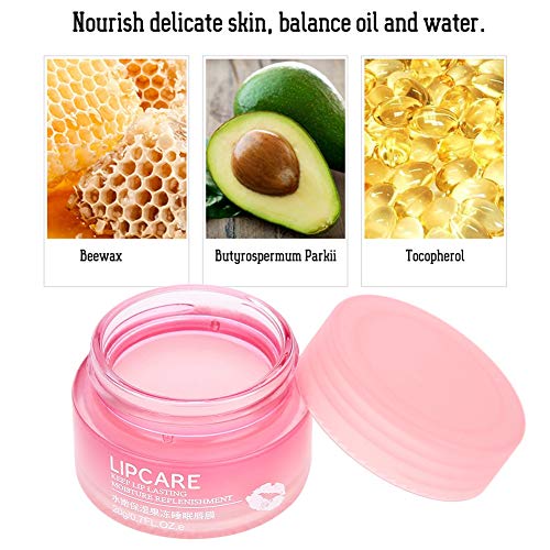 Bálsamo labial 20g/bottle, Mascarilla para labios Cuidado de labios Labios hidratantes, Labios aclarantes, Exfoliante para labios Lápiz labial Tender Care Protecting Balm