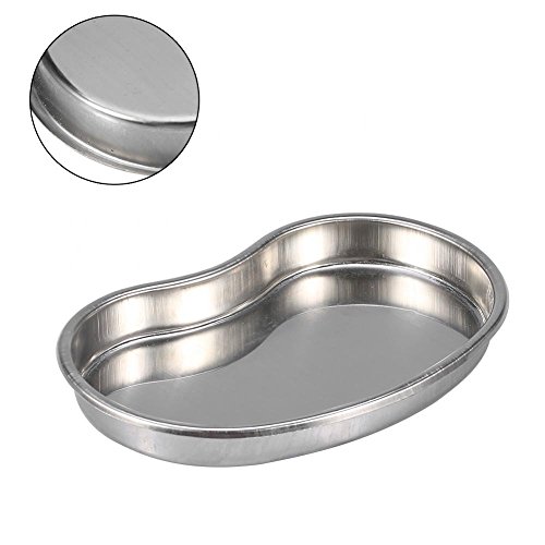 Bandeja de Esterilización de Tatuajes, Bandeja de Instrumentos Médicos Quirúrgicos de Acero Inoxidable Placa de Desinfección Para Esterilización de Tatuajes