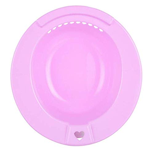 Baño de Asiento para el baño perineal sobre el Inodoro, para Alivio de hemorroides, para Mujeres Embarazadas, para Ancianos, Ideal para Pacientes Que han sufrido una episiotomía