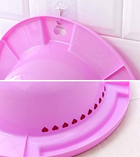 Baño de Asiento para el baño perineal sobre el Inodoro, para Alivio de hemorroides, para Mujeres Embarazadas, para Ancianos, Ideal para Pacientes Que han sufrido una episiotomía