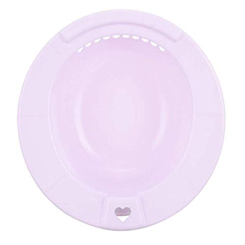 Baño de Asiento para el baño perineal sobre el Inodoro, para Alivio de hemorroides, para Mujeres Embarazadas, para Ancianos, Ideal para Pacientes Que han sufrido una episiotomía