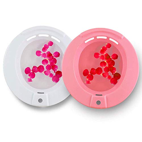 Baños de Asiento, bidé portátil para Inodoro estándar, Tratamiento de hemorroides Puerpera para Mujeres Embarazadas, 38 x 36 x 11 cm