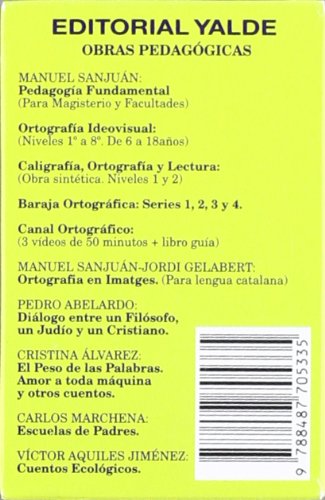 BARAJA ORTOGRAFICA SERIE 3