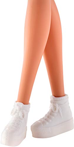 Barbie Fashionista, Muñeca Chic vestido rosa, juguete +7 años (Mattel FJF13) , color/modelo surtido