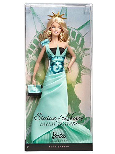 Barbie Mattel - T3772 Muñecas del Mundo Monumento - Estatua de la Libertad