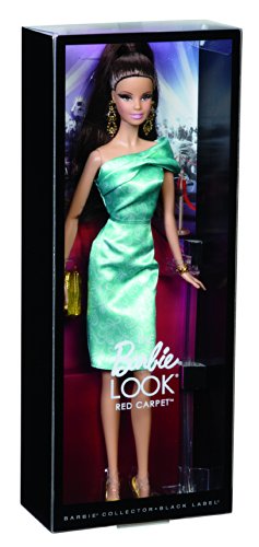 Barbie - Muñeca Look con Vestido, Color Verde (Mattel BCP88)