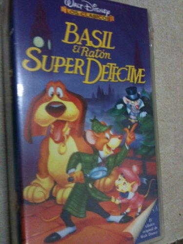 BASIL EL RATON SUPER DETECTIVE VHS DIBUJOS DISNEY