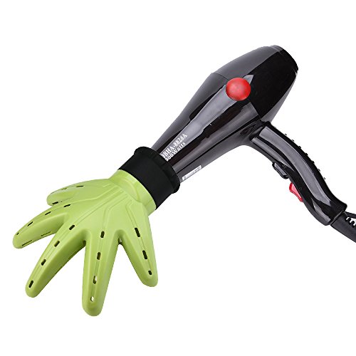 BaZhaHei Difusor de mano secador de cabello peluquería rizado herramientas de estilo de pelo accesorio ha Capa del secador de pelo de la palma del difusor Belleza de Maquillaje Masajes para Mujer