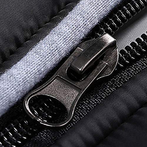 BaZhaHei Hombre Invierno Cazadoras De Plumas Calor Grueso Manga Larga Encapuchado Chaquetas Acolchado Hombre Inverno Chaqueta Acolchada con Capucha De Pelo Espesar Cálido para hoombre