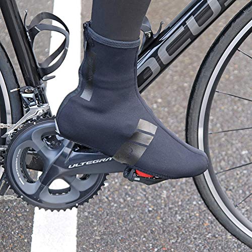 BBB Heavyduty - Botín térmico de ciclismo para hombre, color negro, talla 41-42