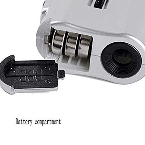 BBGGJ Microscopio de Bolsillo con luz for la inspección de Campo de Fibras, Plantas, células, Piel, Moneda, Vida Silvestre y más