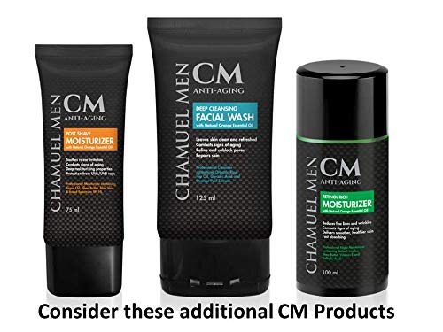 Beard Balm: Use Chamuel Men's All Natural Leave-In Conditioner to Moisturize, Seal, and Style Your Beard--Absorbs Quickly and Keeps Your Beard Looking Great All Day Long! LARGE 2oz/50g Tin. NEW - LIMITED PROMO Price! by Chamuel