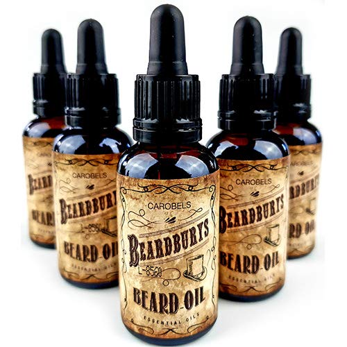 BEARDBURYS Beard Essential Oils Serum mejora el crecimiento del vello facial y el aspecto de la barba 30 ml