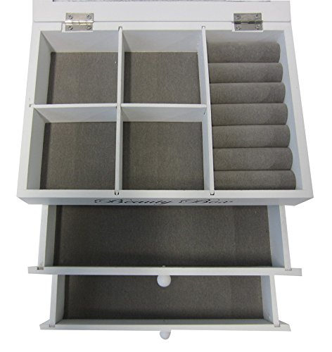 Beauty Box - Joyero, color blanco