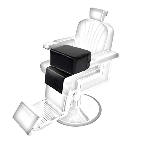 Beauty Salon Spa Equipment - Cojín para silla de peluquería, asiento elevador para niños, sillas altas, asiento auxiliar de aumento para bebé y niños, piel negra