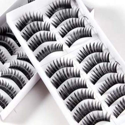 BeautyLife 20 Pairs Natural Makeup False Fake Eyelash Eye Lashes