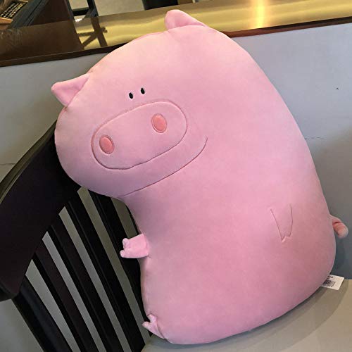 Bebé Suave Felpa Suave Animal Sonajero Sonajero NiñO MuñEca De Cerdo Zorro Linda Almohada para Dormir 50 Cm