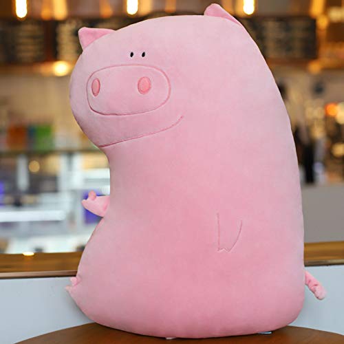 Bebé Suave Felpa Suave Animal Sonajero Sonajero NiñO MuñEca De Cerdo Zorro Linda Almohada para Dormir 50 Cm