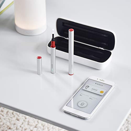 bebird Limpiador De Oídos Con Con Otoscopio WiFi Ultradelgado Limpiador De Cera De Oreja - De plata