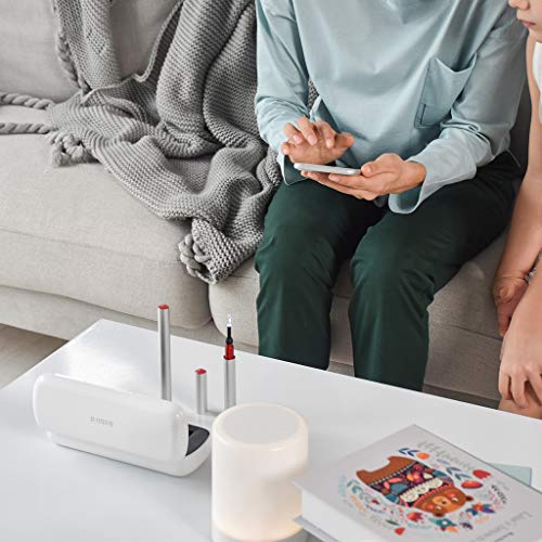 bebird Limpiador De Oídos Con Con Otoscopio WiFi Ultradelgado Limpiador De Cera De Oreja - De plata