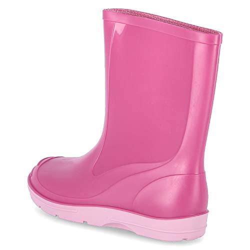 Beck Basic 486 - Botas plisadas para niños, Rosa (Pink 6), 31
